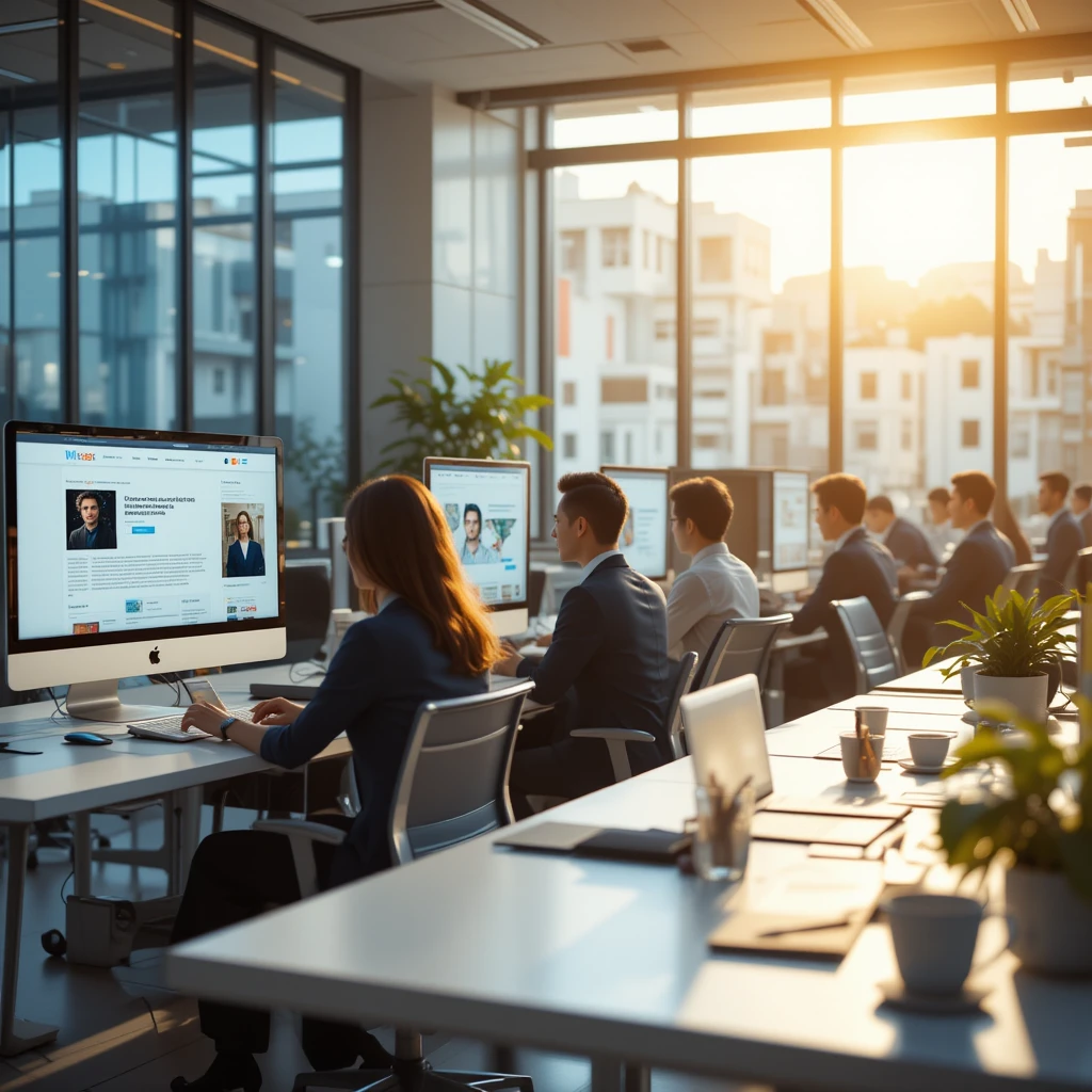 SEO analysis on computer